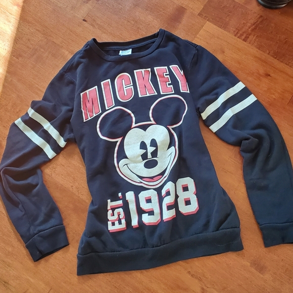 DISNEY True-Fade Mickey Sweatshirt - Size S (EUC) - Picture 3 of 7